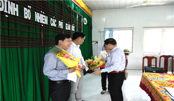 lễ công bố các phó giám đốc 